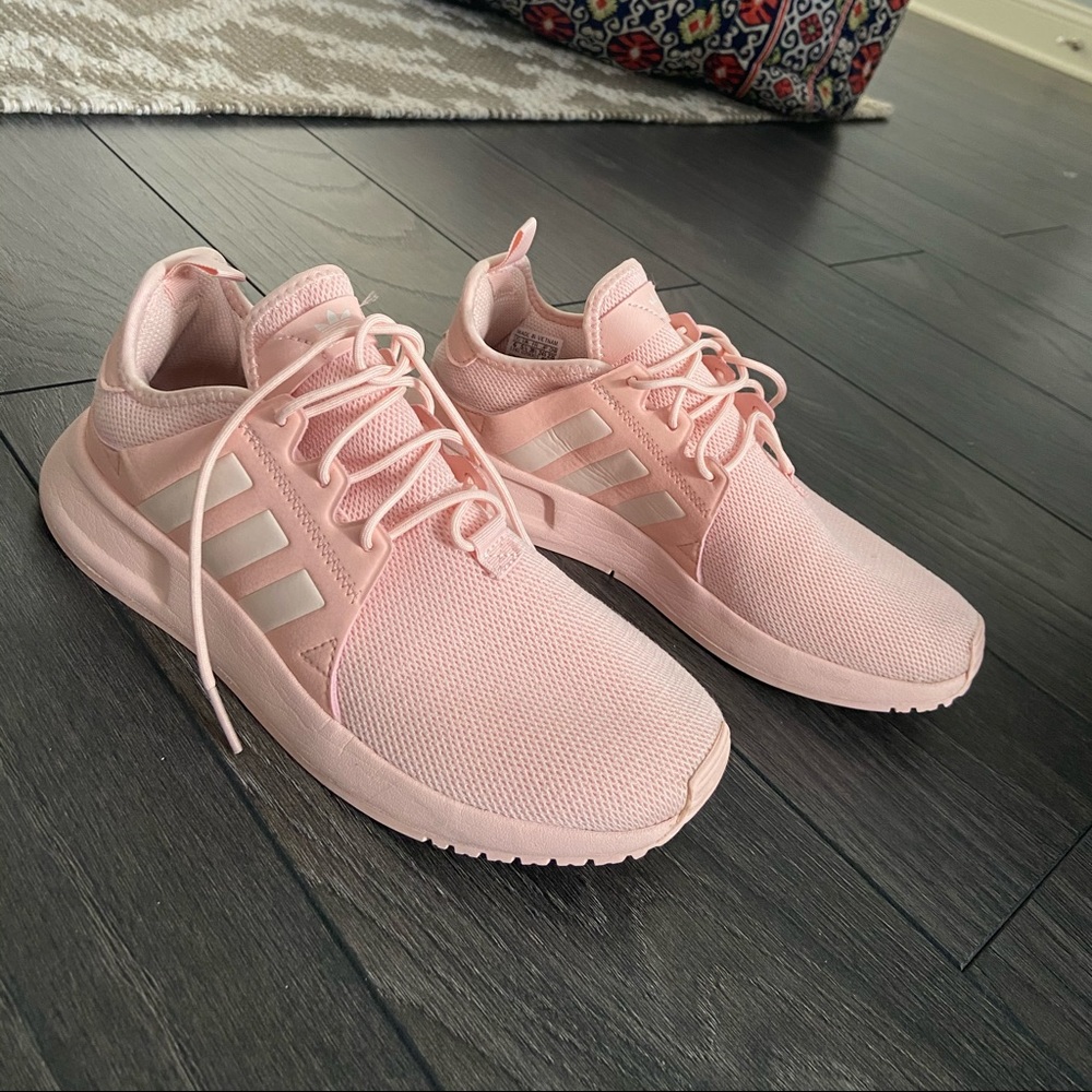 Pink Adidas Tennis Shoes